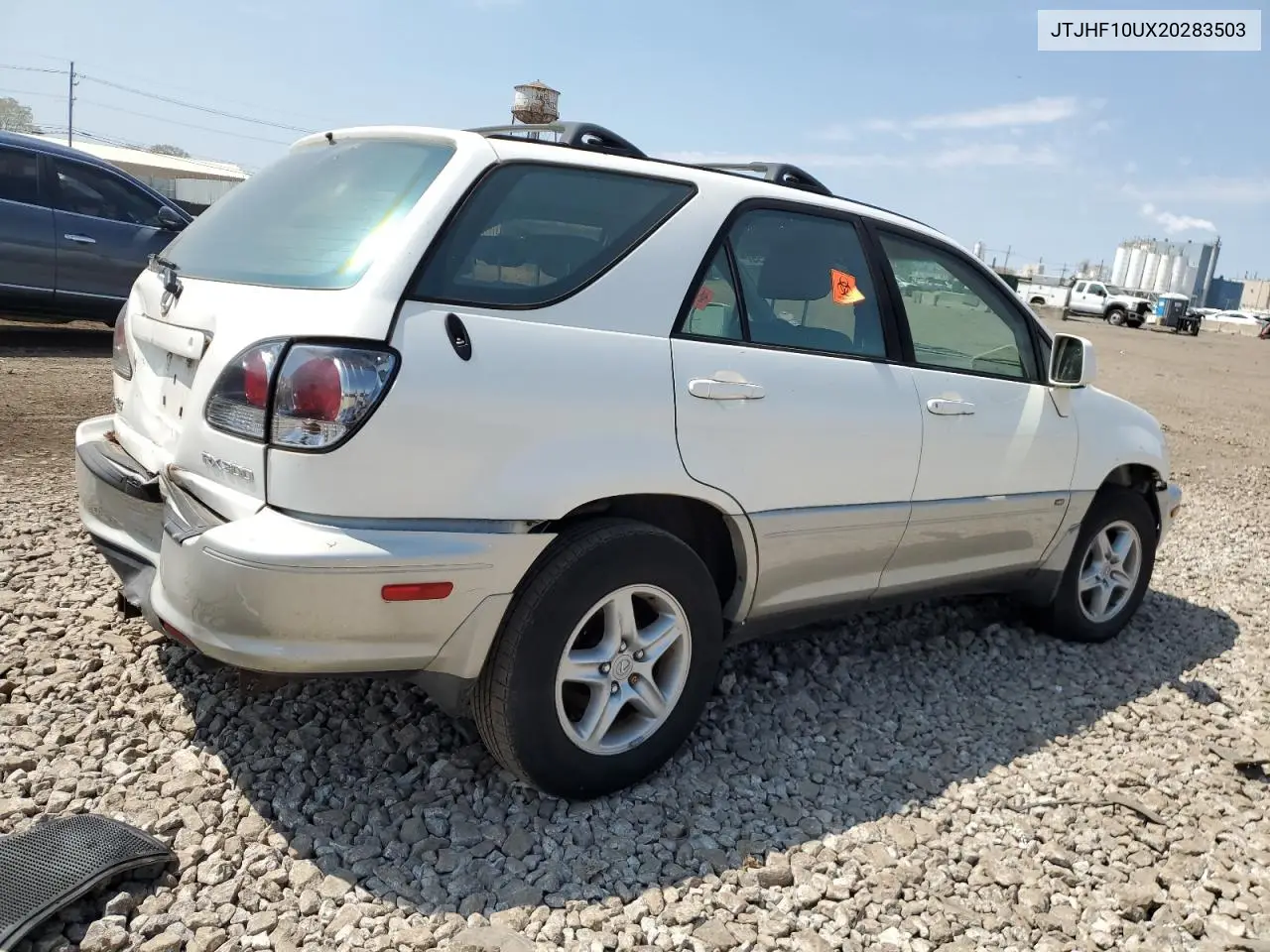 2002 Lexus Rx 300 VIN: JTJHF10UX20283503 Lot: 56414055