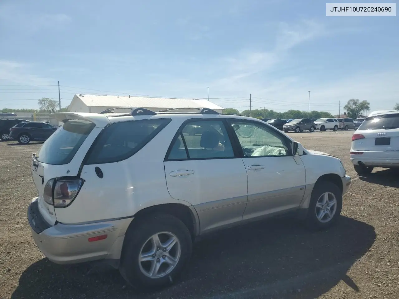 2002 Lexus Rx 300 VIN: JTJHF10U720240690 Lot: 56509355