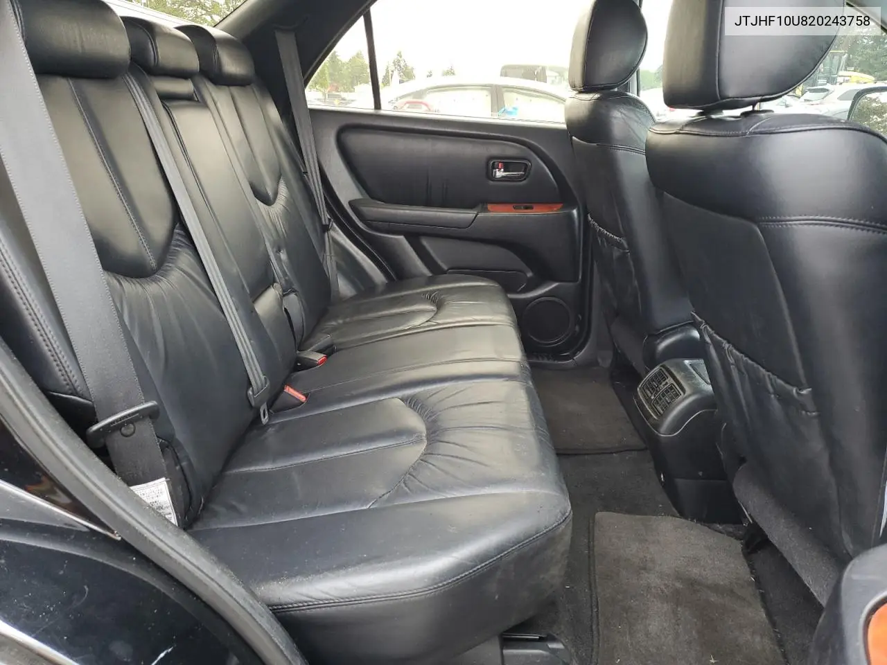 2002 Lexus Rx 300 VIN: JTJHF10U820243758 Lot: 56955365