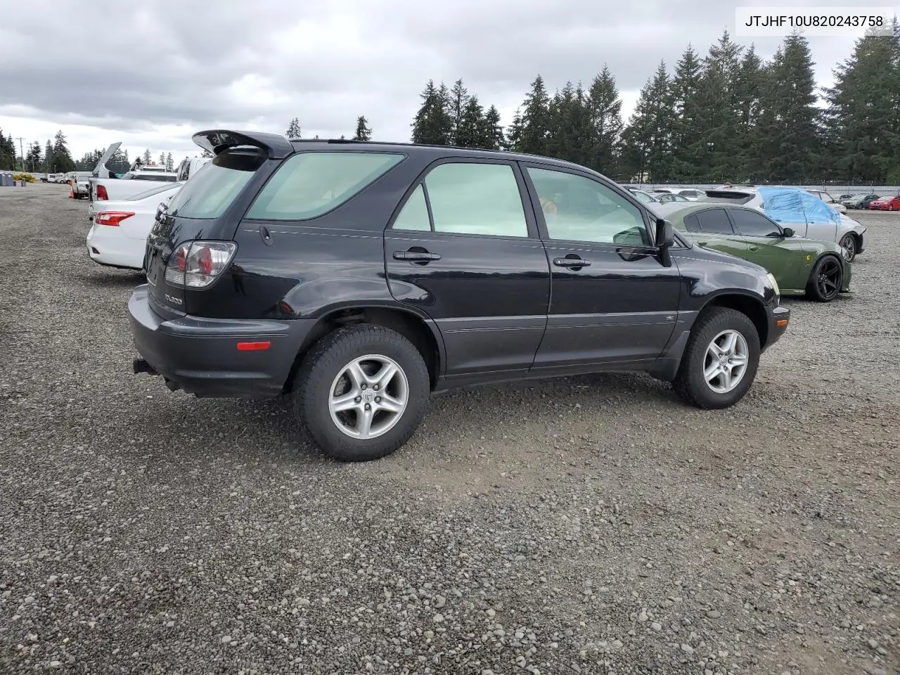 2002 Lexus Rx 300 VIN: JTJHF10U820243758 Lot: 56955365