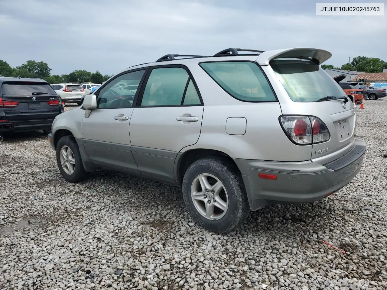 2002 Lexus Rx 300 VIN: JTJHF10U020245763 Lot: 62685305