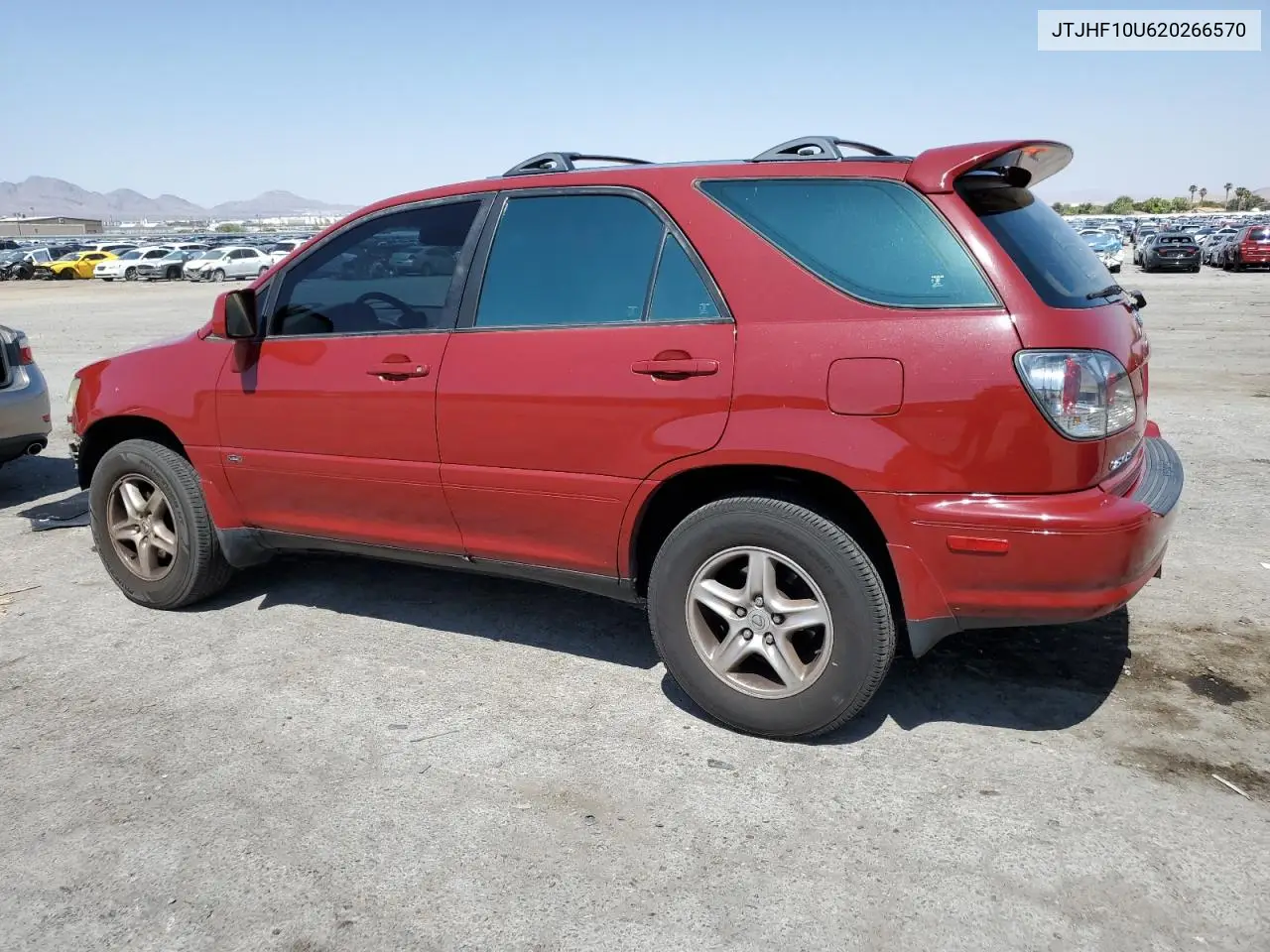 2002 Lexus Rx 300 VIN: JTJHF10U620266570 Lot: 62873765