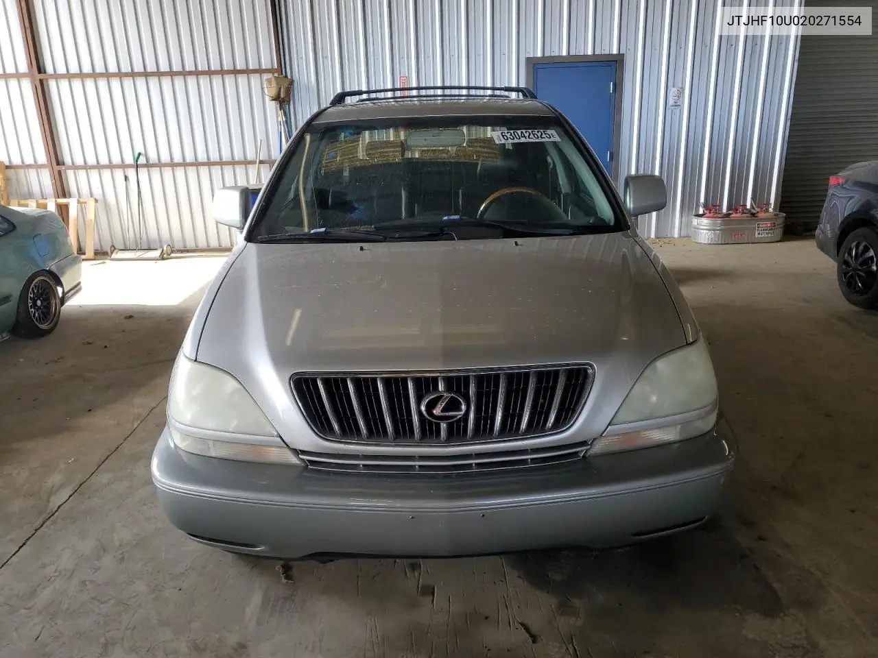 2002 Lexus Rx 300 VIN: JTJHF10U020271554 Lot: 63042625