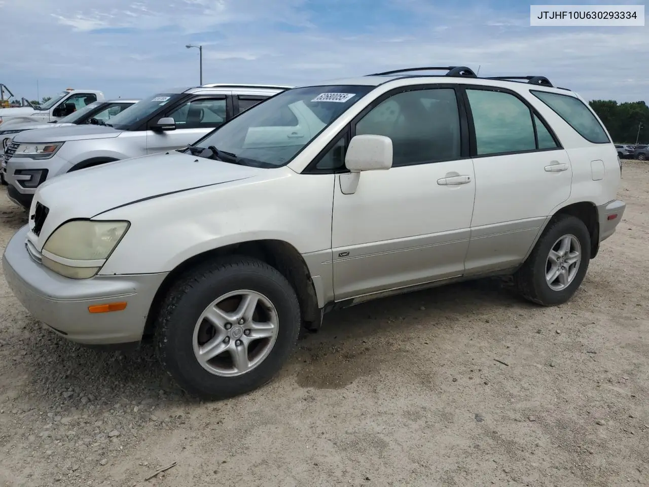 2003 Lexus Rx 300 VIN: JTJHF10U630293334 Lot: 62680055