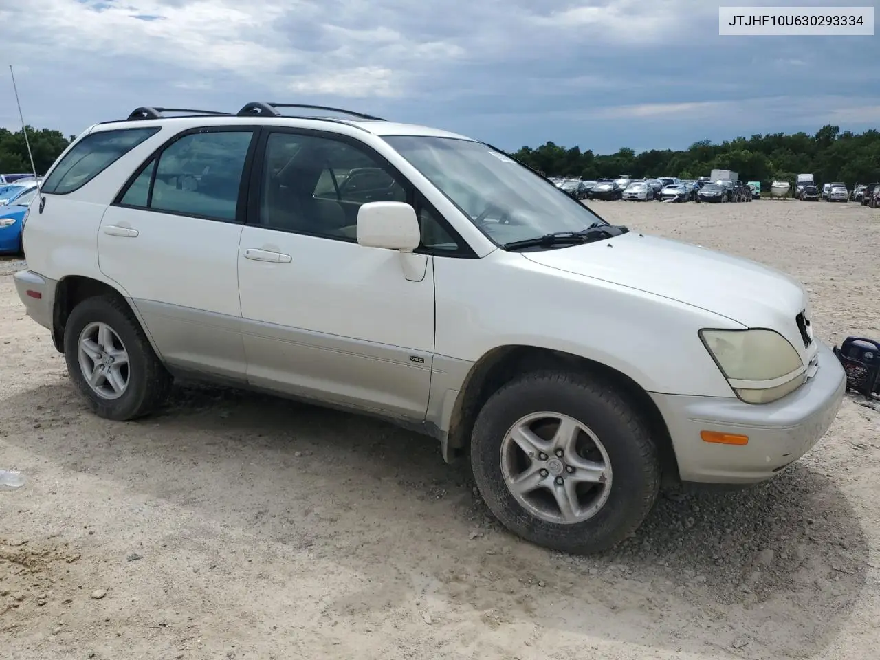 2003 Lexus Rx 300 VIN: JTJHF10U630293334 Lot: 62680055