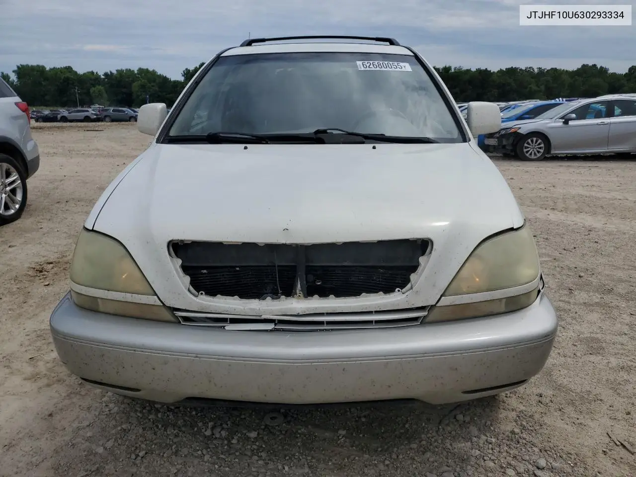 2003 Lexus Rx 300 VIN: JTJHF10U630293334 Lot: 62680055