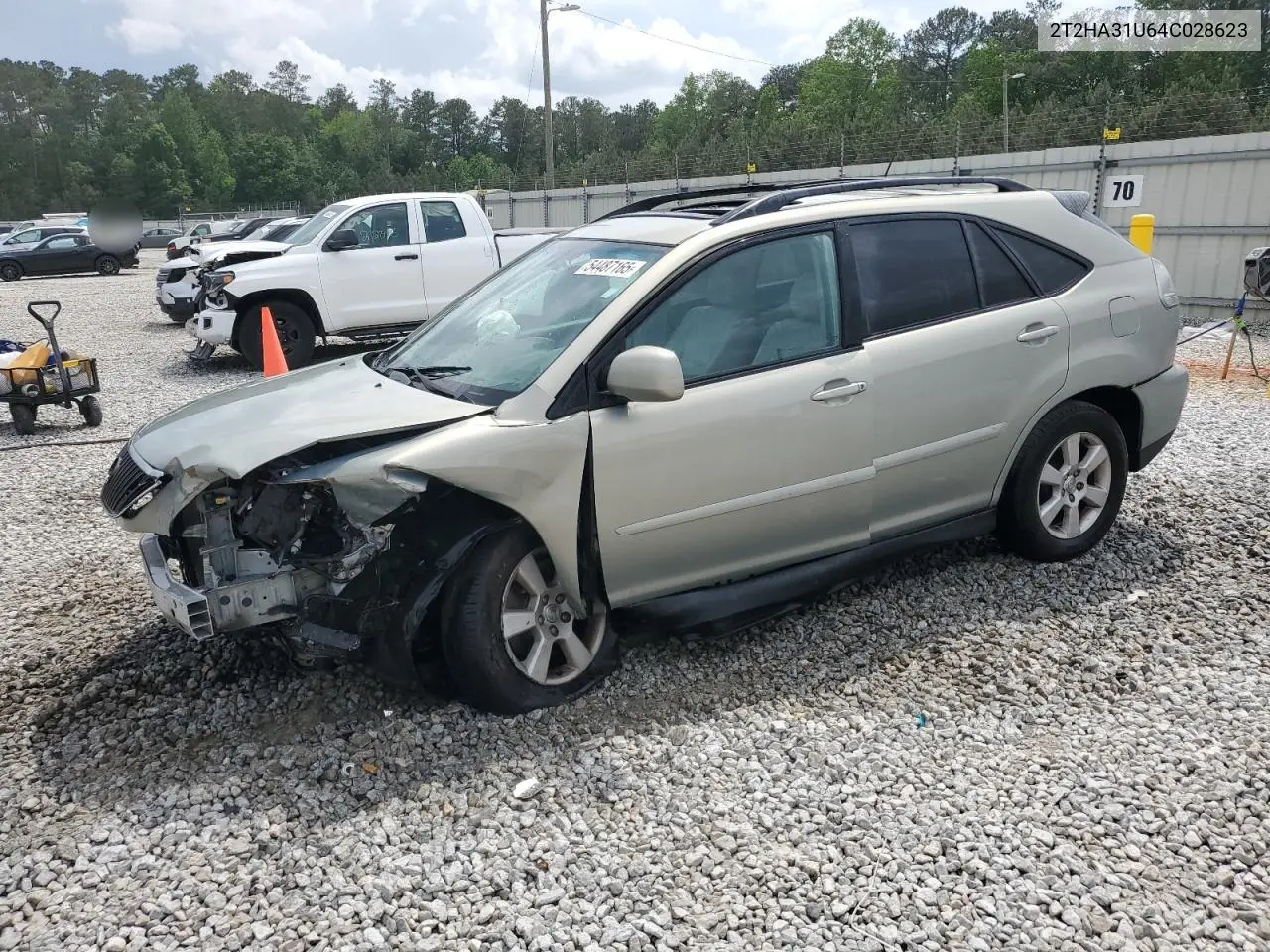 2004 Lexus Rx 330 VIN: 2T2HA31U64C028623 Lot: 54487165
