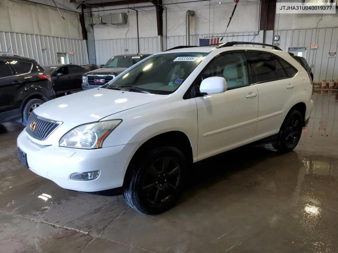 2004 Lexus Rx 330 VIN: JTJHA31U040019377 Lot: 56833485