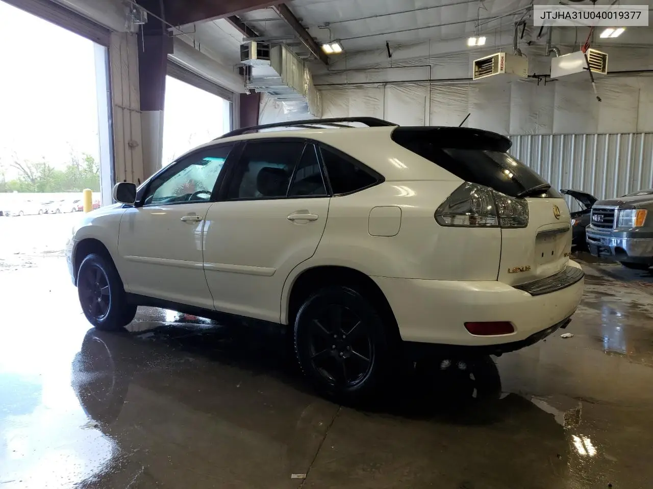 2004 Lexus Rx 330 VIN: JTJHA31U040019377 Lot: 56833485
