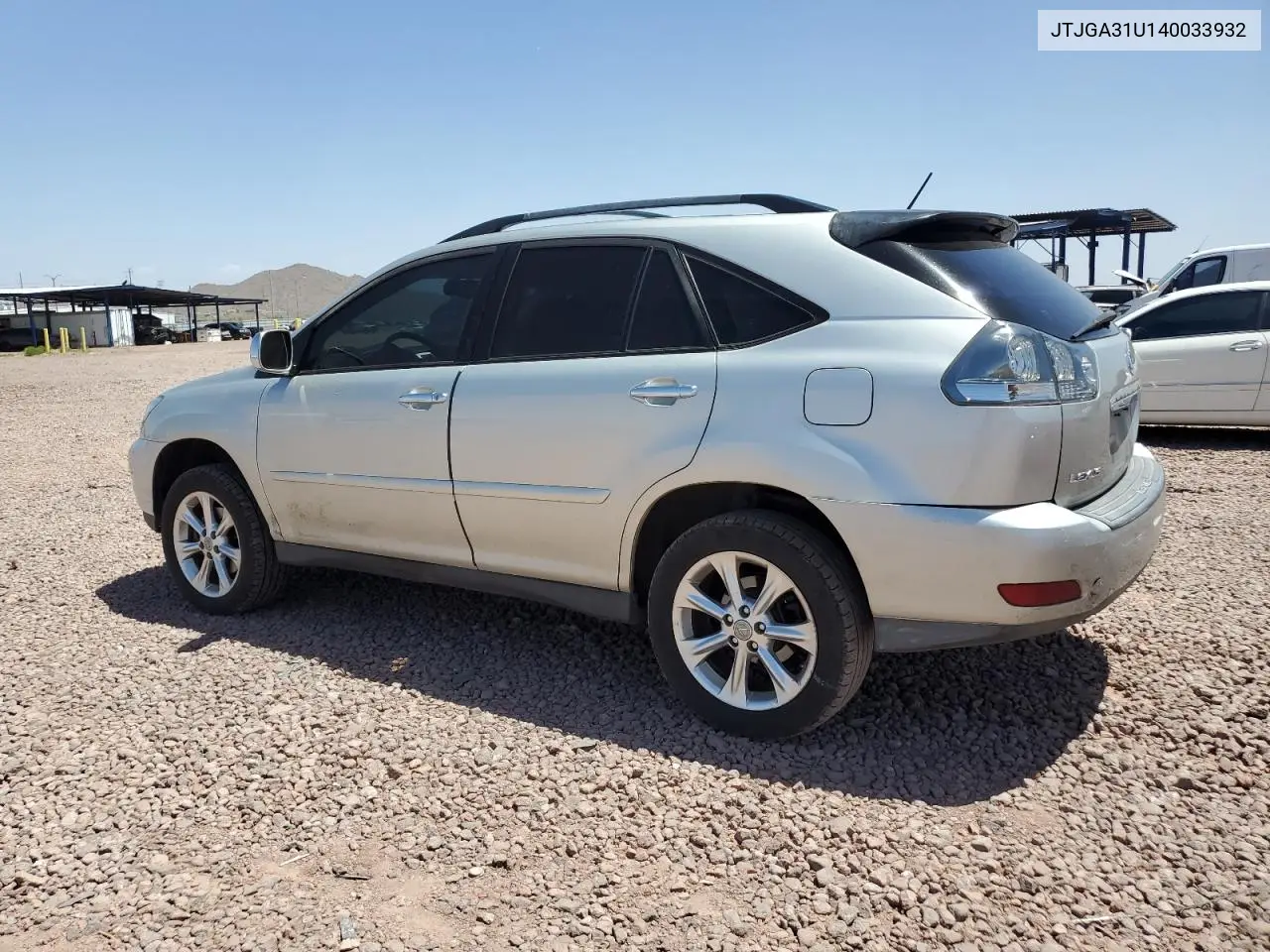 2004 Lexus Rx 330 VIN: JTJGA31U140033932 Lot: 56928465