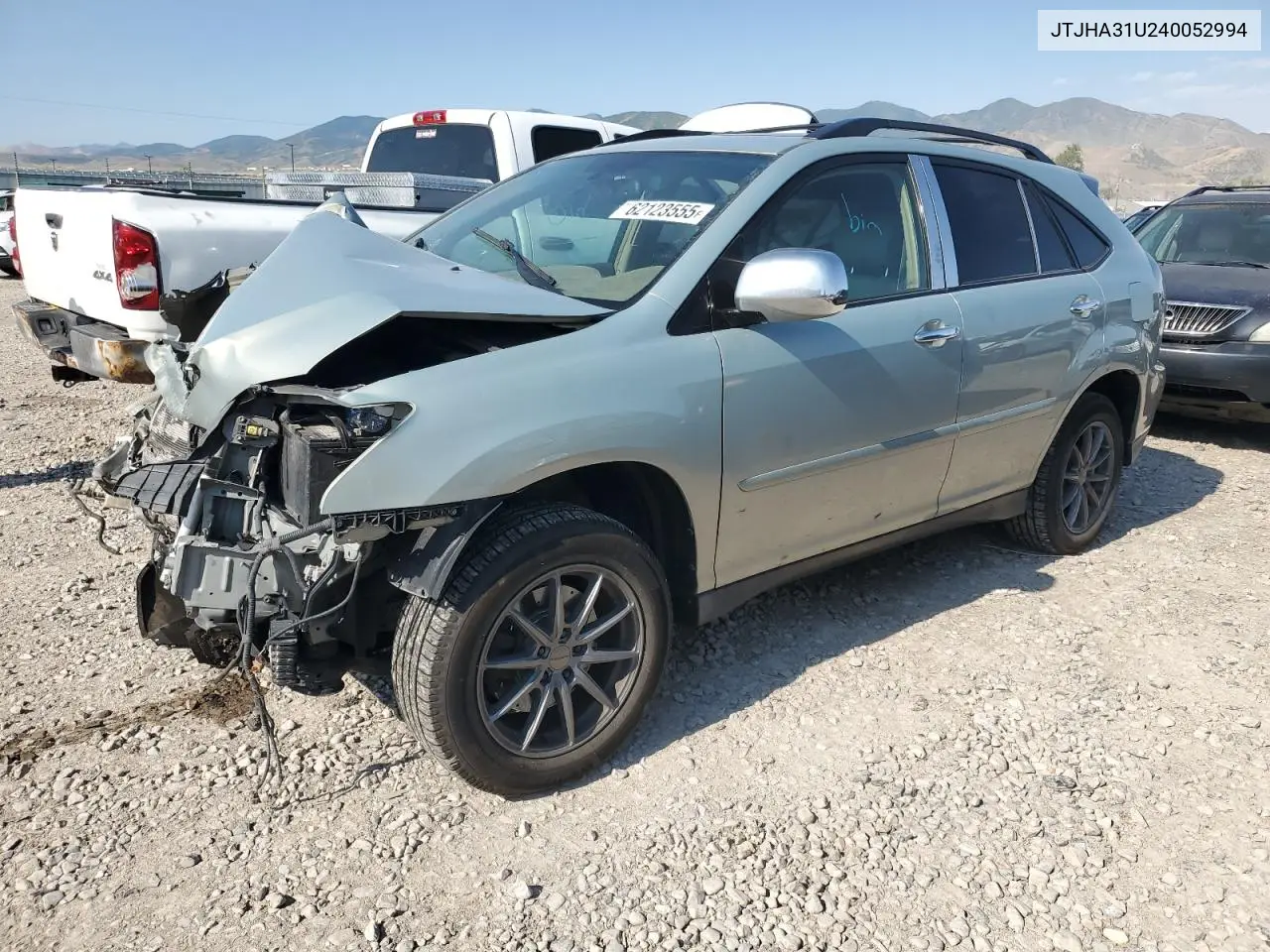 2004 Lexus Rx 330 VIN: JTJHA31U240052994 Lot: 62123555