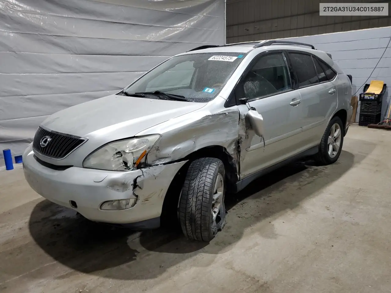 2004 Lexus Rx 330 VIN: 2T2GA31U34C015887 Lot: 62224575