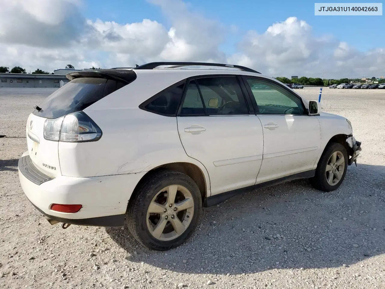 2004 Lexus Rx 330 VIN: JTJGA31U140042663 Lot: 62647295
