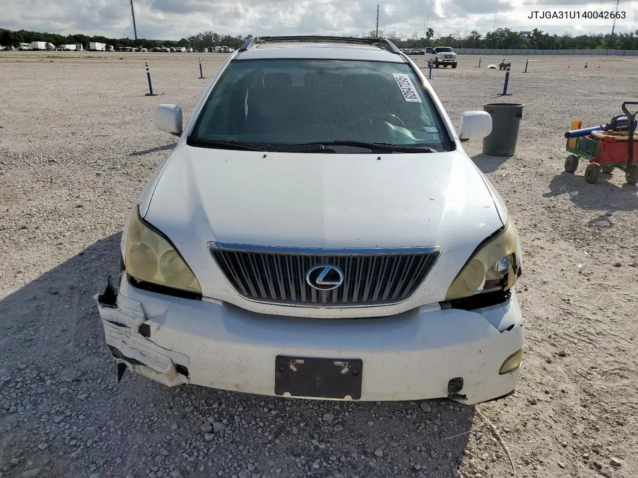 2004 Lexus Rx 330 VIN: JTJGA31U140042663 Lot: 62647295
