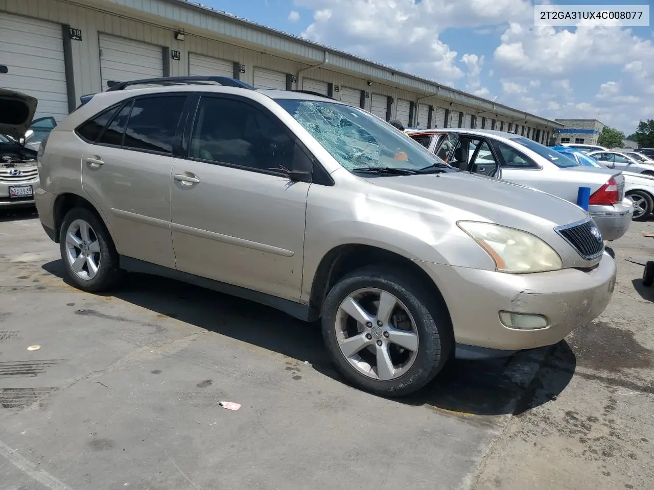2t2ga31ux4c008077 2T2GA31UX4C008077 2004 Lexus Rx 330