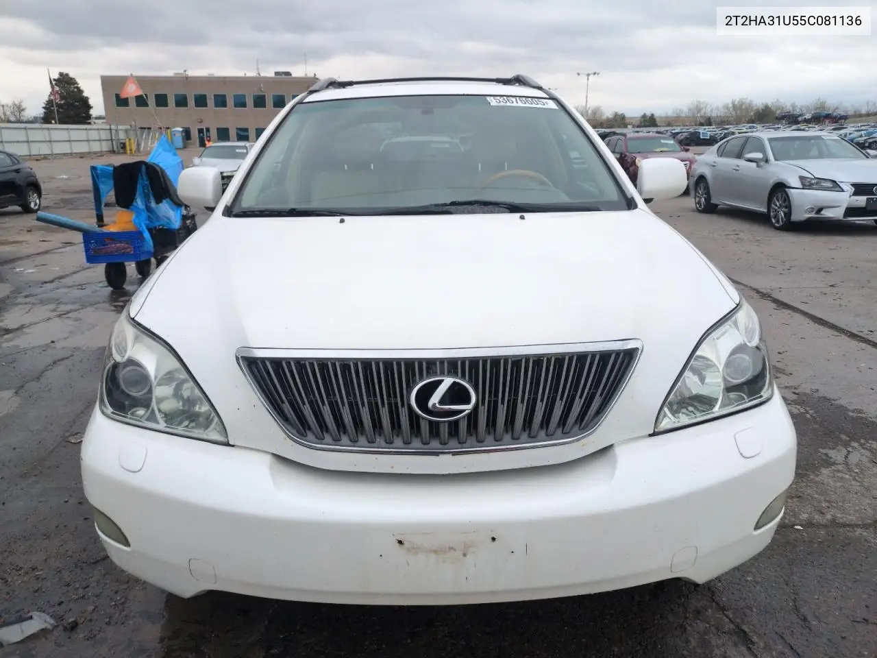 2005 Lexus Rx 330 VIN: 2T2HA31U55C081136 Lot: 53676605