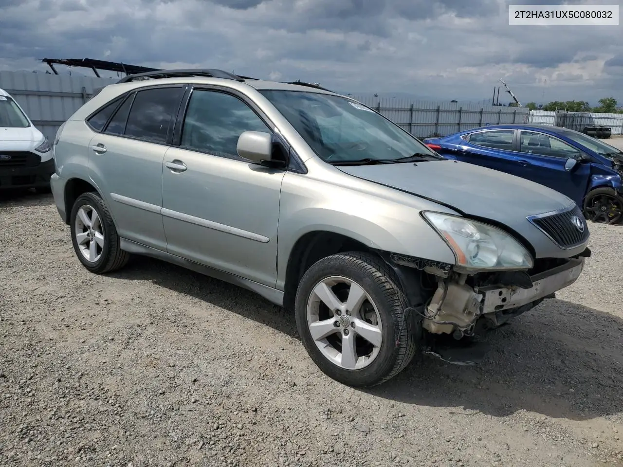 2005 Lexus Rx 330 VIN: 2T2HA31UX5C080032 Lot: 54609655