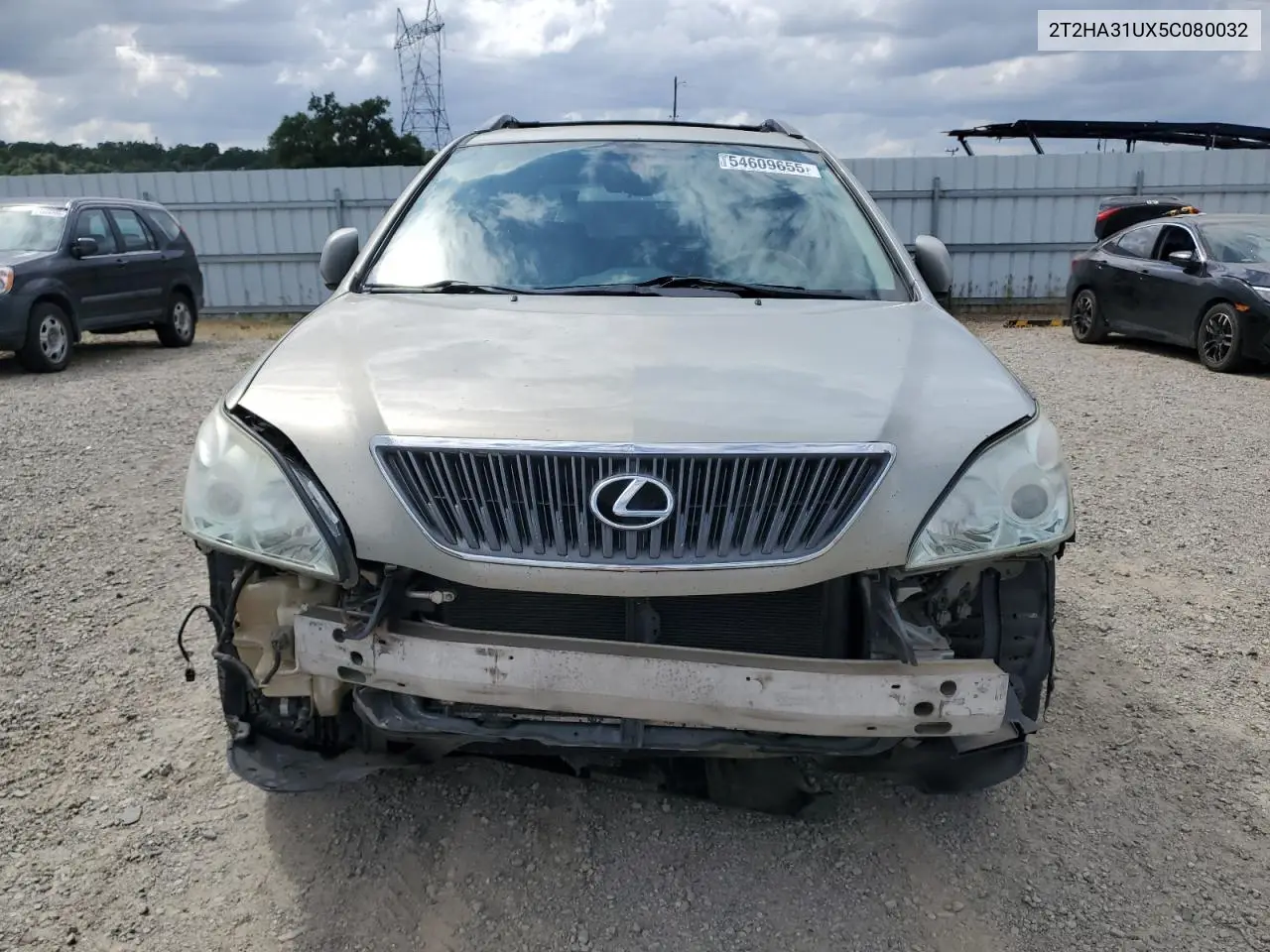 2005 Lexus Rx 330 VIN: 2T2HA31UX5C080032 Lot: 54609655