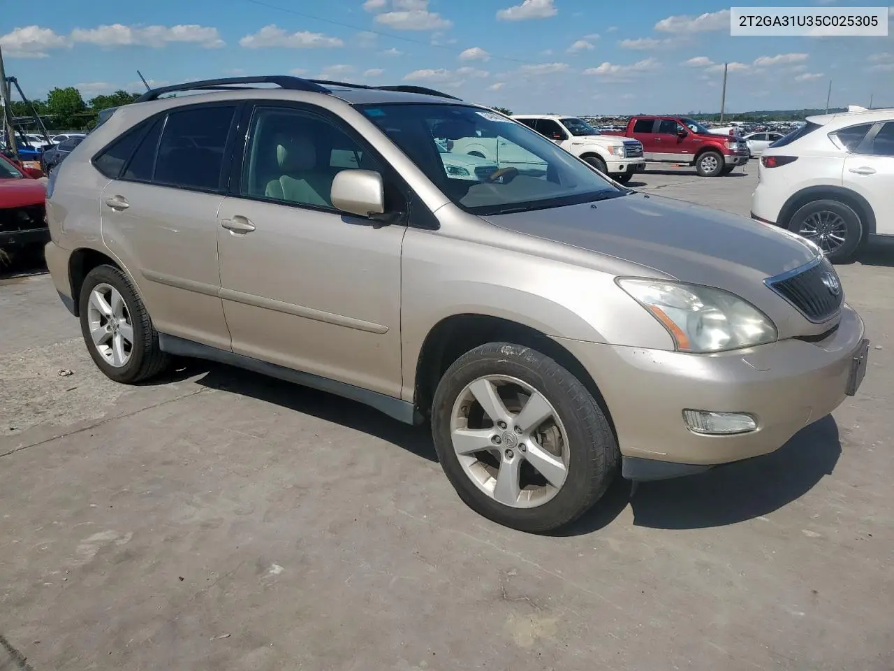 2005 Lexus Rx 330 VIN: 2T2GA31U35C025305 Lot: 54940795