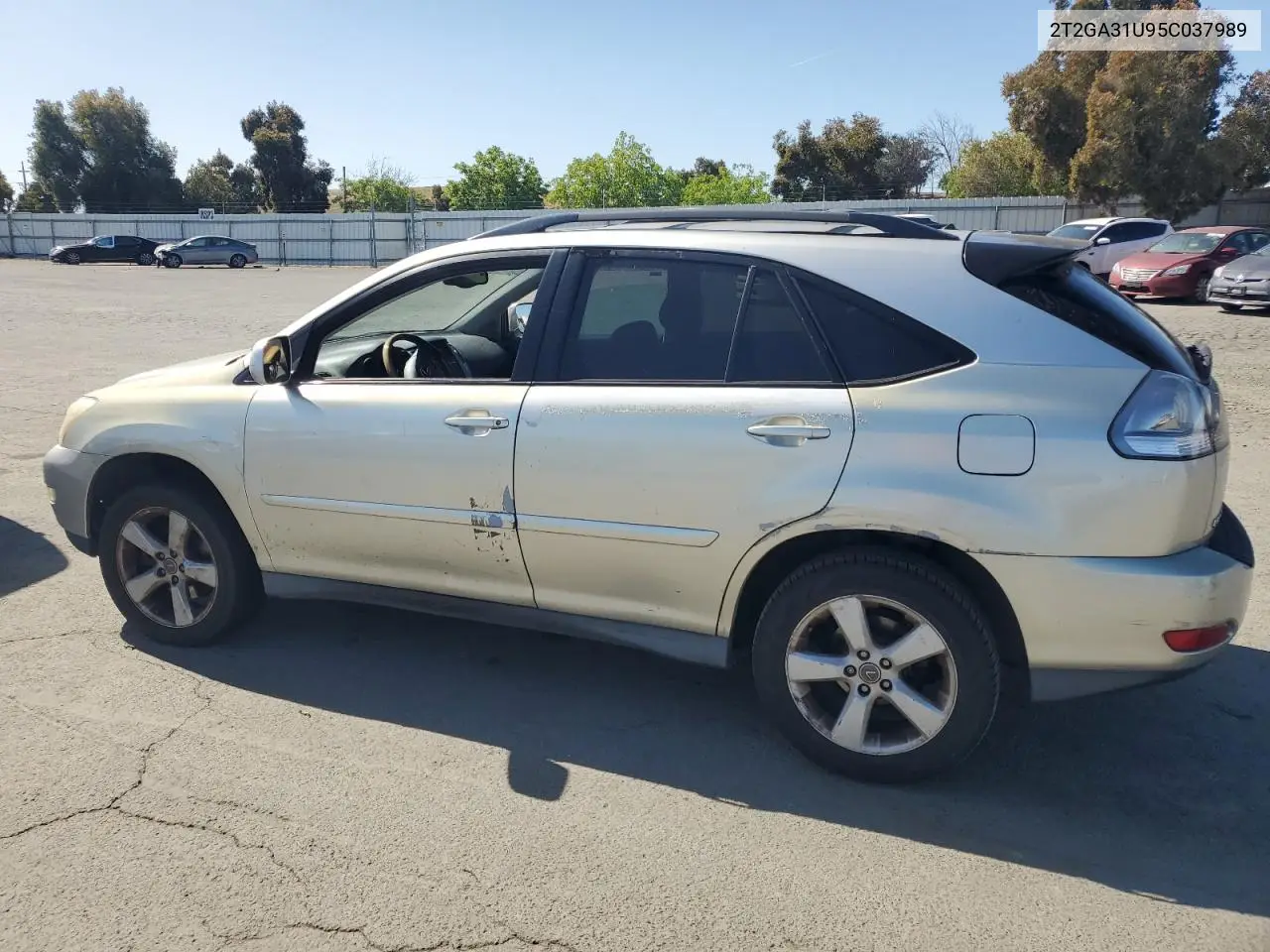 2005 Lexus Rx 330 VIN: 2T2GA31U95C037989 Lot: 56239135