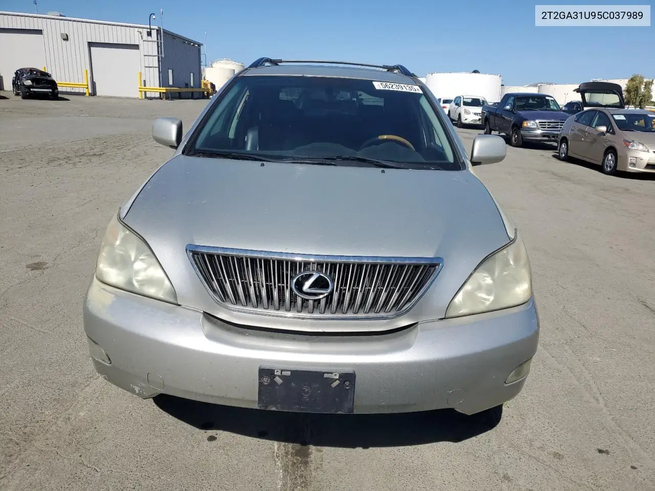 2005 Lexus Rx 330 VIN: 2T2GA31U95C037989 Lot: 56239135