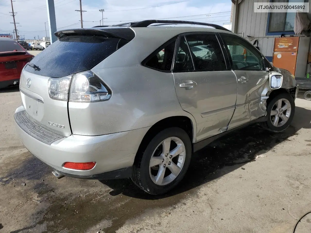 2005 Lexus Rx 330 VIN: JTJGA31U750045892 Lot: 56929835