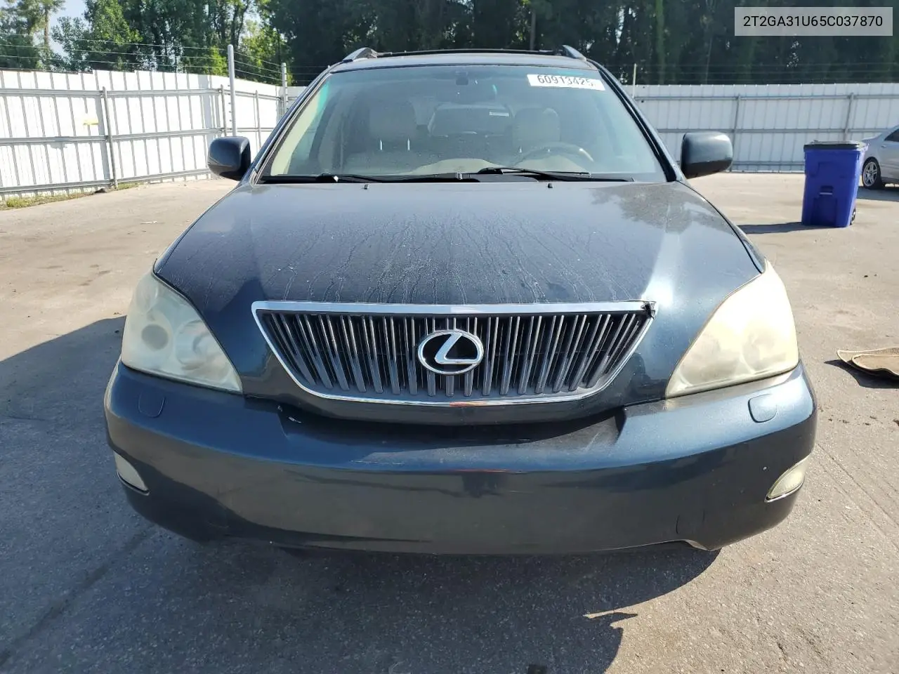 2005 Lexus Rx 330 VIN: 2T2GA31U65C037870 Lot: 60913425