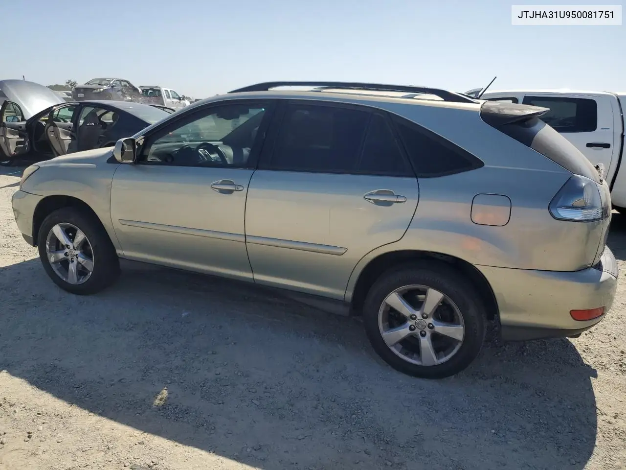 2005 Lexus Rx 330 VIN: JTJHA31U950081751 Lot: 61954855