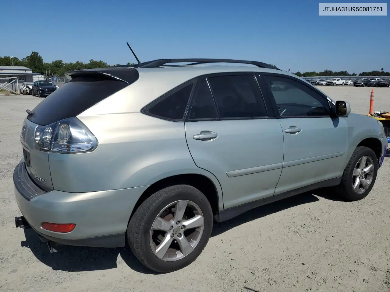 2005 Lexus Rx 330 VIN: JTJHA31U950081751 Lot: 61954855
