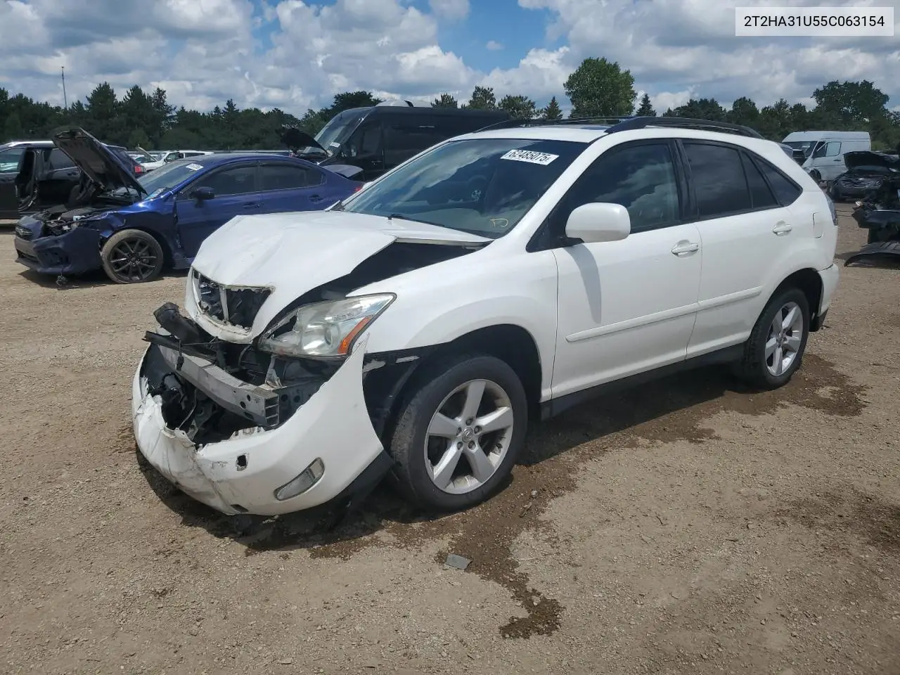 2005 Lexus Rx 330 VIN: 2T2HA31U55C063154 Lot: 62485075