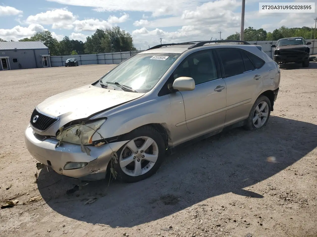 2005 Lexus Rx 330 VIN: 2T2GA31U95C028595 Lot: 62533935