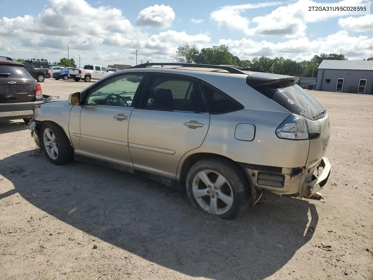 2005 Lexus Rx 330 VIN: 2T2GA31U95C028595 Lot: 62533935