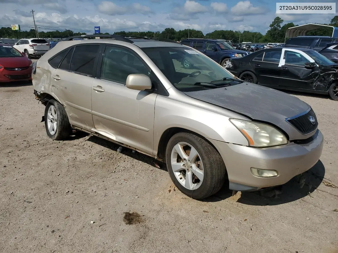 2005 Lexus Rx 330 VIN: 2T2GA31U95C028595 Lot: 62533935