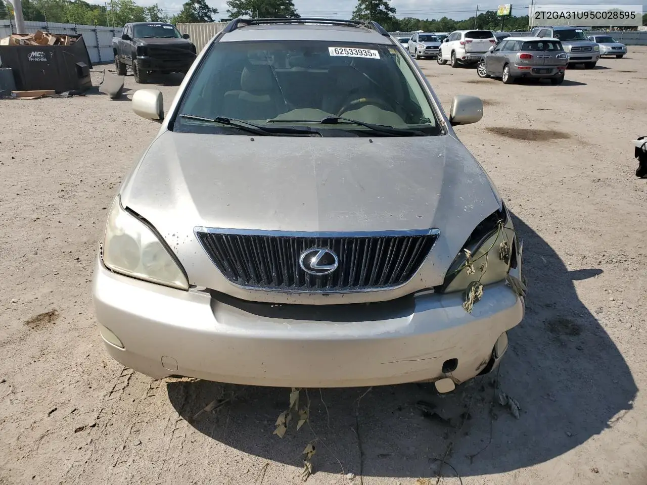 2005 Lexus Rx 330 VIN: 2T2GA31U95C028595 Lot: 62533935