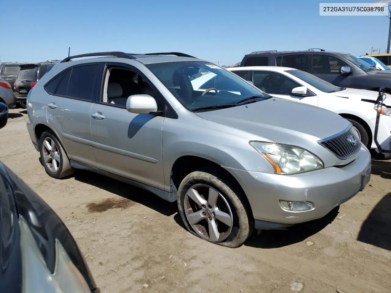 2005 Lexus Rx 330 VIN: 2T2GA31U75C038798 Lot: 63161795