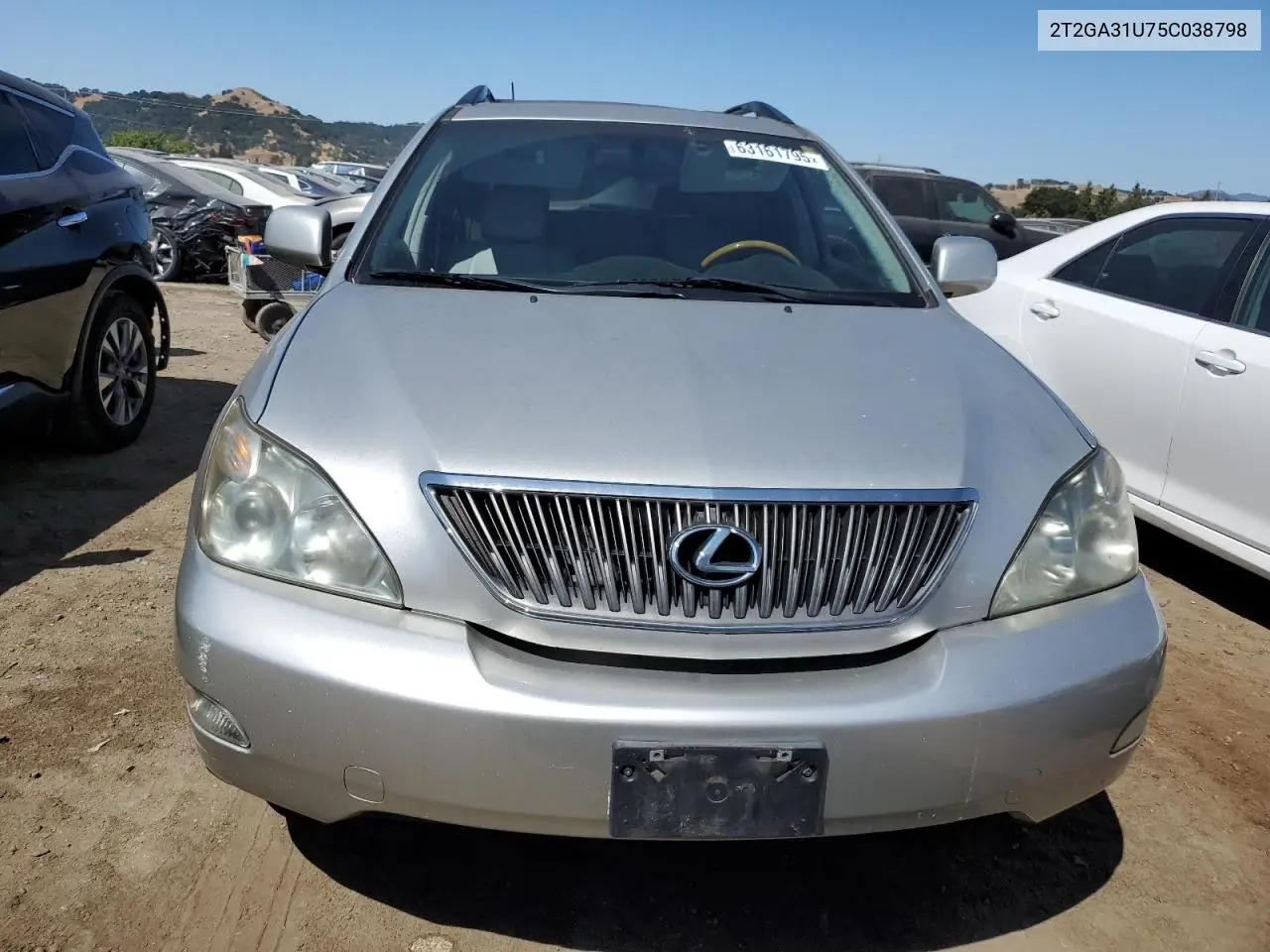 2005 Lexus Rx 330 VIN: 2T2GA31U75C038798 Lot: 63161795