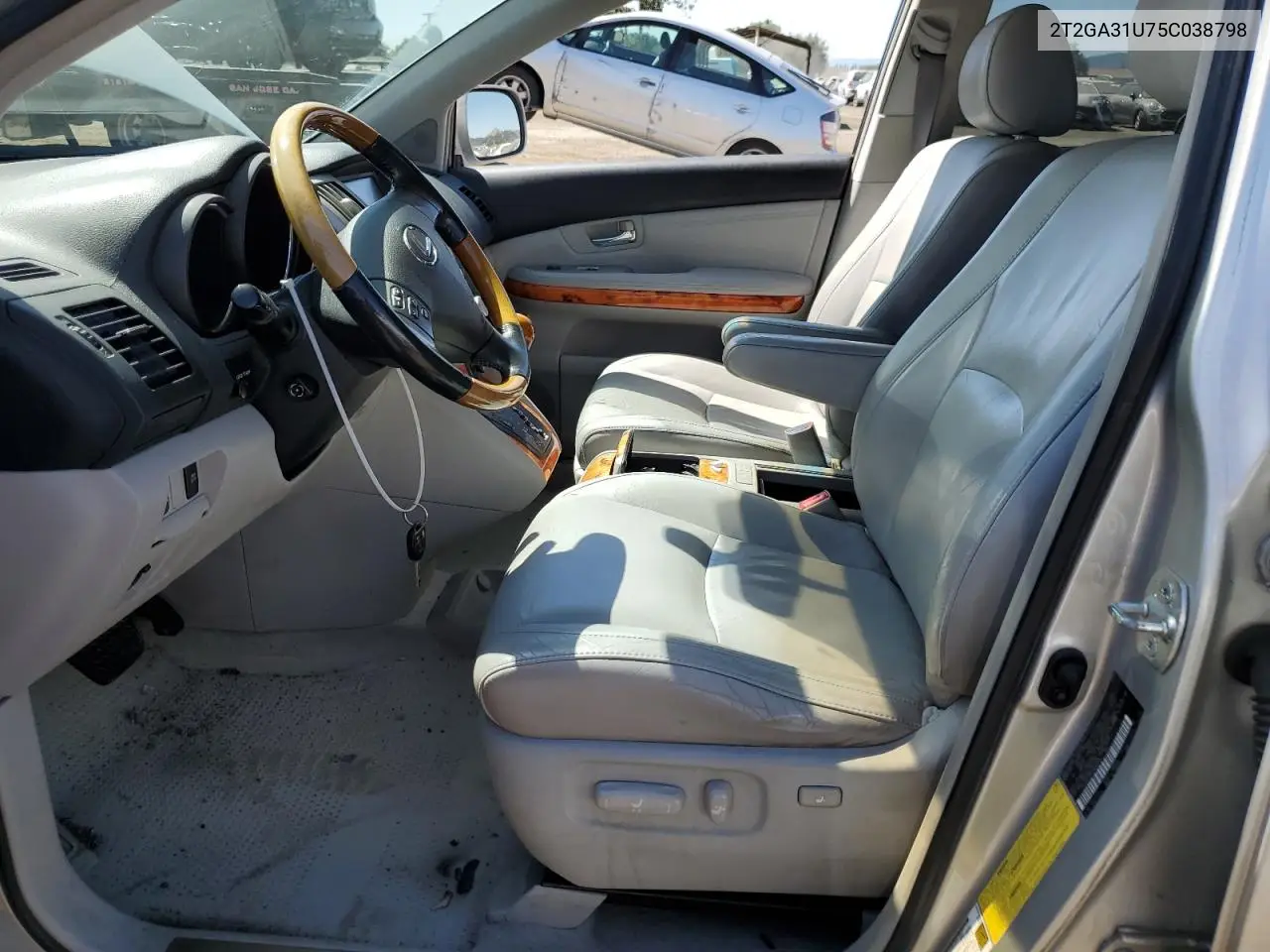 2005 Lexus Rx 330 VIN: 2T2GA31U75C038798 Lot: 63161795