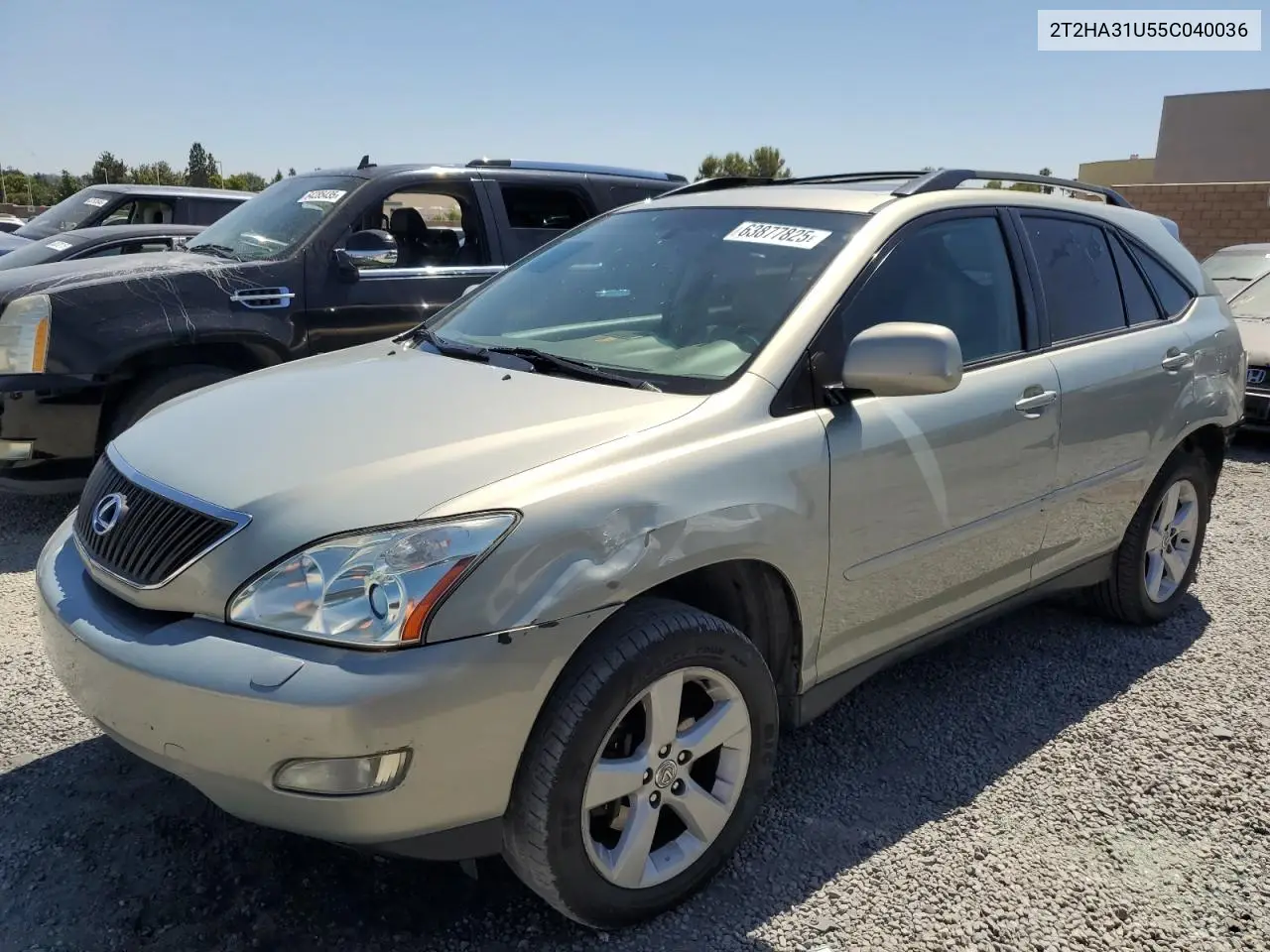 2005 Lexus Rx 330 VIN: 2T2HA31U55C040036 Lot: 63877825