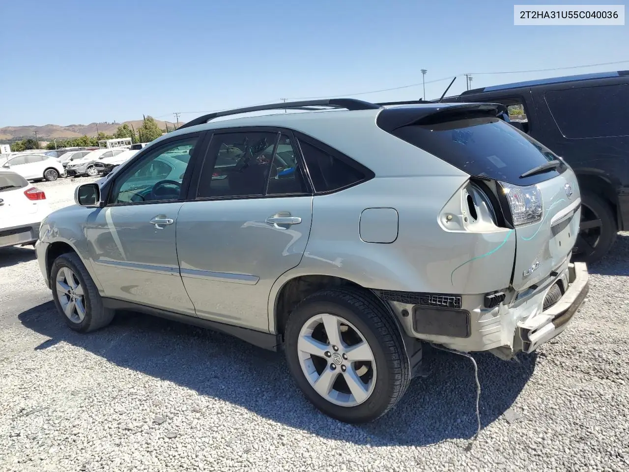 2005 Lexus Rx 330 VIN: 2T2HA31U55C040036 Lot: 63877825