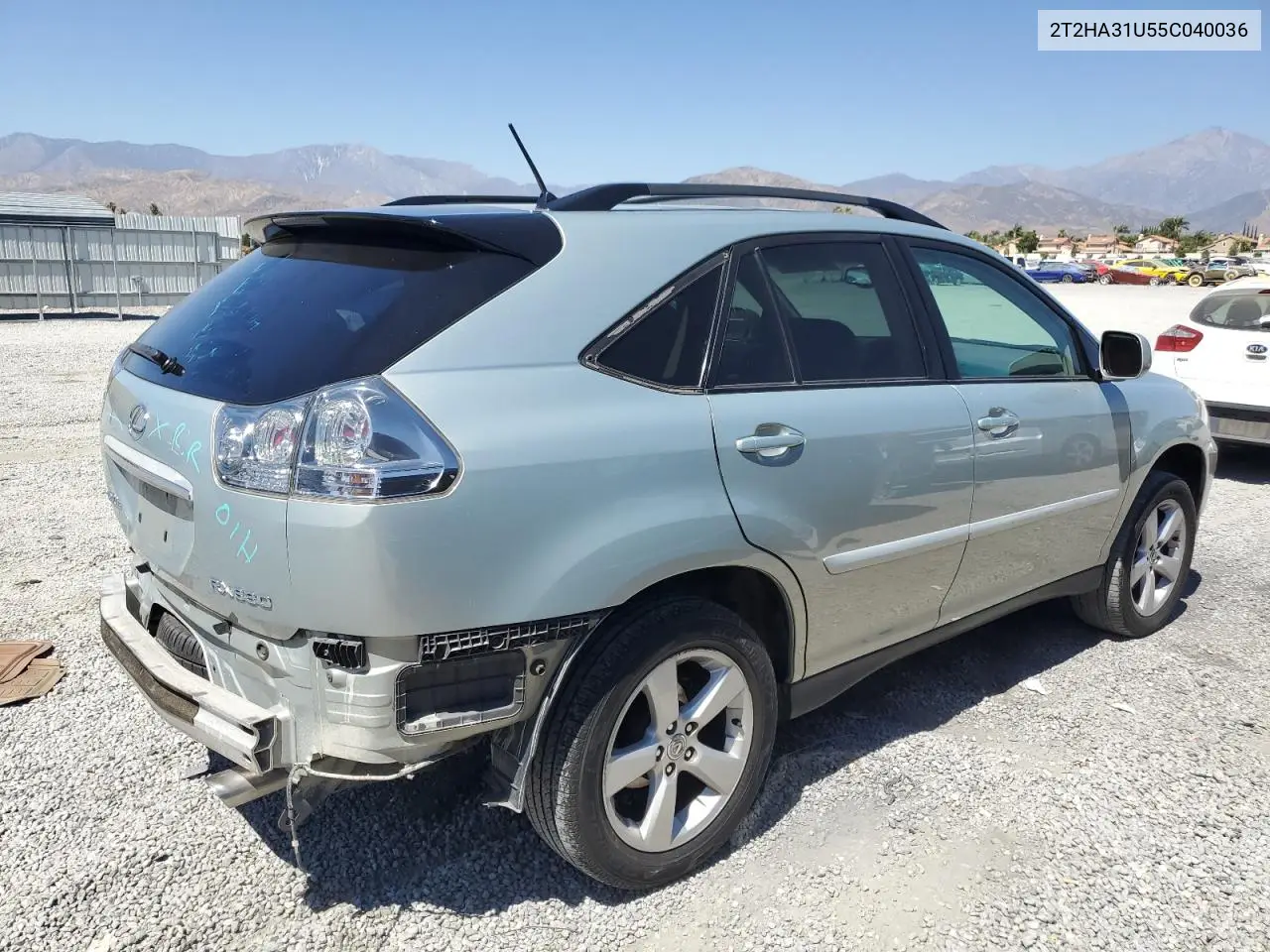 2005 Lexus Rx 330 VIN: 2T2HA31U55C040036 Lot: 63877825
