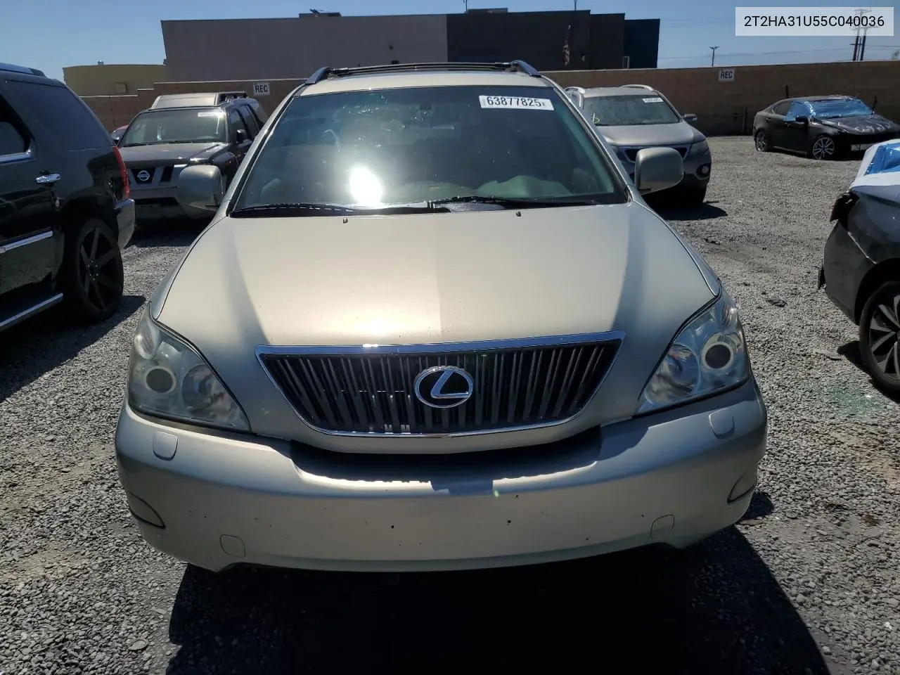 2005 Lexus Rx 330 VIN: 2T2HA31U55C040036 Lot: 63877825