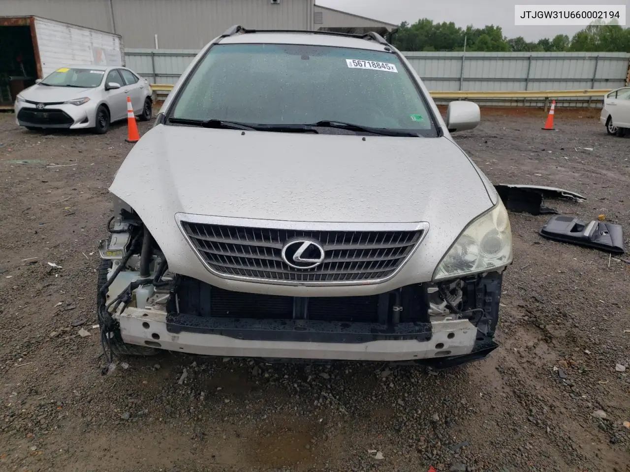 2006 Lexus Rx 400 VIN: JTJGW31U660002194 Lot: 56718845