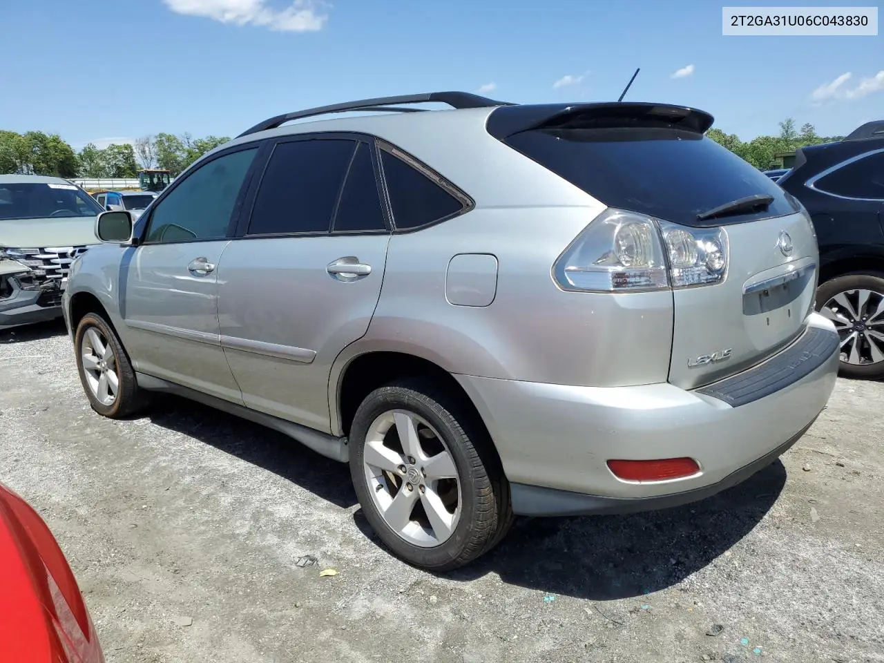 2006 Lexus Rx 330 VIN: 2T2GA31U06C043830 Lot: 57992225
