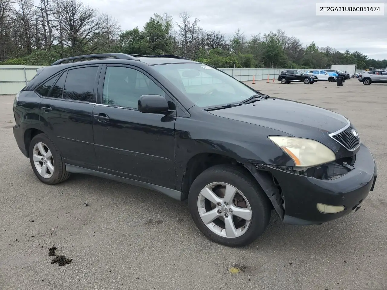 2006 Lexus Rx 330 VIN: 2T2GA31U86C051674 Lot: 62016765