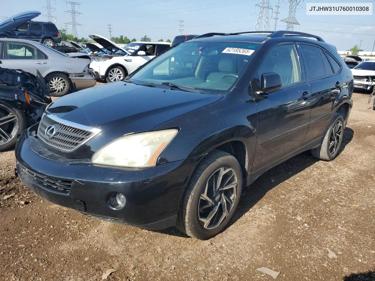 2006 Lexus Rx 400 VIN: JTJHW31U760010308 Lot: 62185265
