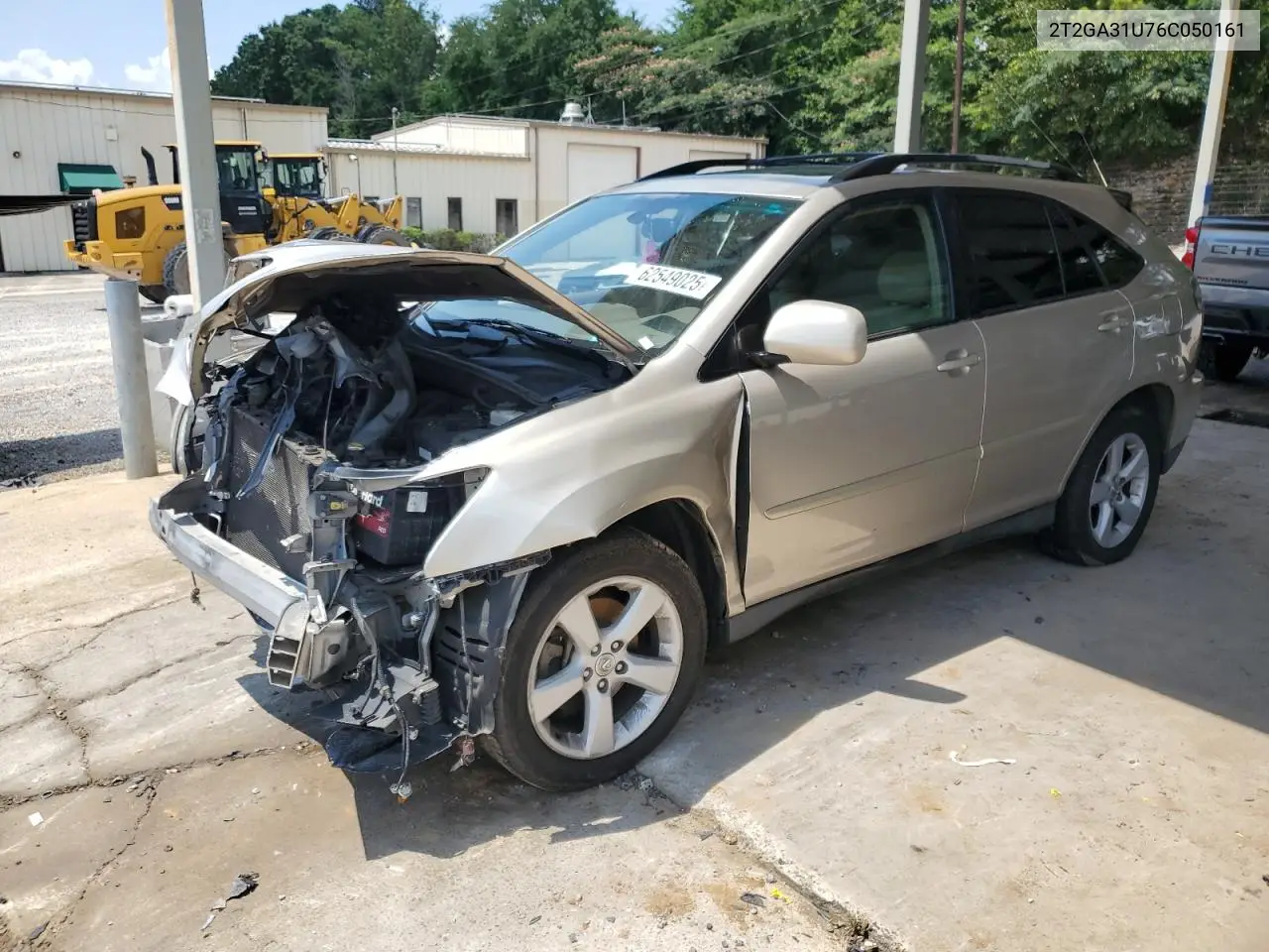 2006 Lexus Rx 330 VIN: 2T2GA31U76C050161 Lot: 62549025