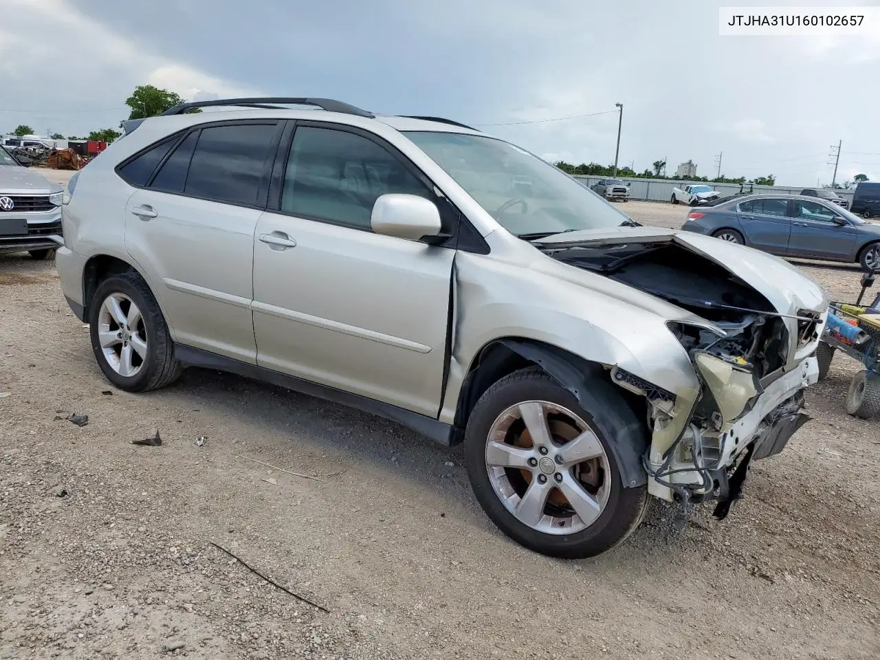 2006 Lexus Rx 330 VIN: JTJHA31U160102657 Lot: 62728965