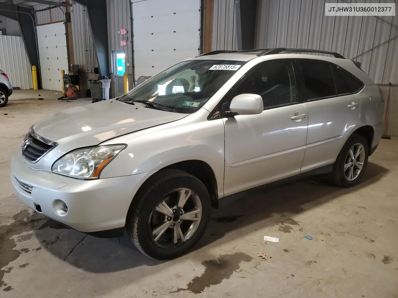2006 Lexus Rx 400 VIN: JTJHW31U360012377 Lot: 62875815