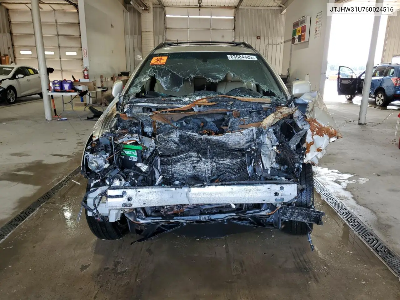 2006 Lexus Rx 400 VIN: JTJHW31U760024516 Lot: 63004405