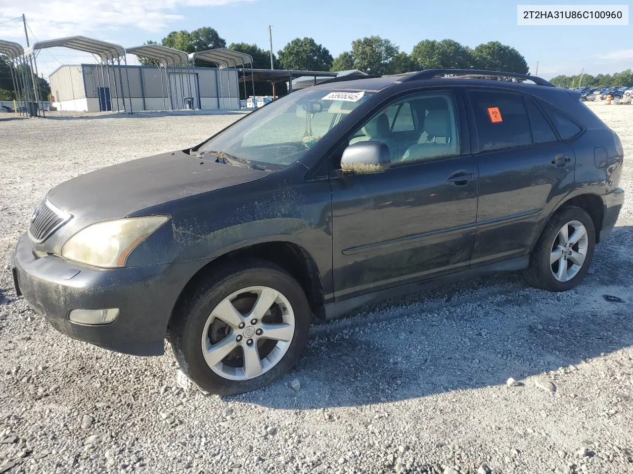 2006 Lexus Rx 330 VIN: 2T2HA31U86C100960 Lot: 63908345